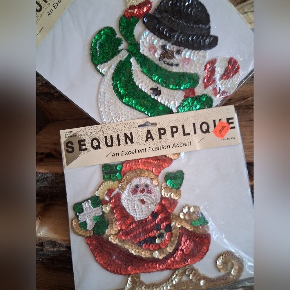 Holiday Set - Santa and Snowman
